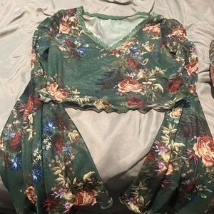 See through shirt. SHEIN.